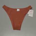 Roxy Womens Bikini Bottom  Stretch Swimwear, UPF+50, Eco-Friendly Fabric, Pool, Surf, Swim, Beachwear (Large, Coral)