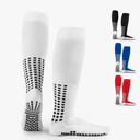 LUX Anti Slip Soccer Knee Socks,Non Slip Football/Basketball/Hockey Sports Grip Socks