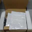 Cinkeda Table Lamp Set of 2 with USB C+A Ports & AC Outlet, Bedside Lamps, Modern Bedroom Lamps, Black Lamps for Bedroom Living Room,Nightstand Lamp（Push Button Swich/NO dimming