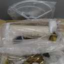 Touch Table Lamps Set of 2, nightstand lamp with USB Ports Bedside 3 Way Touch dimmer Desk lamp for Living Room Bedroom, Gold Plated Spiral cage Base Design Warm White dimmer Bulbs Included.