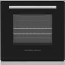 Hamilton Beach 20 Electric Range and Oven with VitroCeramic Cooktop, Heavy-Duty Knobs, Inox Stainless Steel