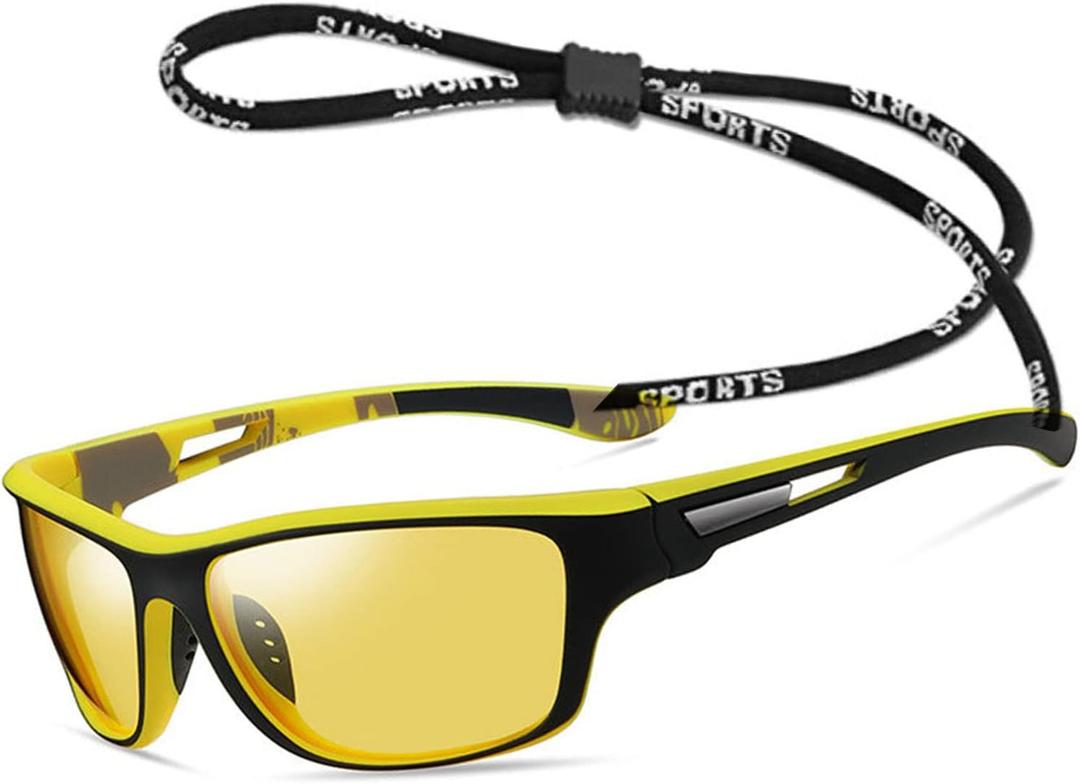 willochra Sports Polarized Night Vision Reading Sunglasses For Men Women Full Lens Magnification Sunglass Readers F27 (black, 1.25, x)