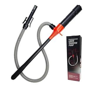 3.5GPM Li-Battery Portable Fuel Transfer Pump for Gas, Diesel, Water, Gas Siphon Pump for Gasoline, Cars, Motorcycles, Camping, UL&CE Listed, Rechargeable Via Type-C