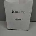 Gejoy Velvet Bow Christmas Tree Decoration Set, 30 Pcs Small Bows 1 Pcs 47" x 15.7" Large Tree Topper Satin Bows and 36 Christmas Balls Ornaments, Xmas Glitter Balls for Holiday Decor(Red Velvet)