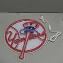AHlove Neon Signs for Wall DecorBaseball Team Neon Lights for BedroomLED Signs Suitable for Man CaveBirthdayFather's Day and Christmas Gifts for Man 13 * 15Inch