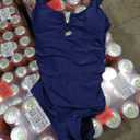 Holipick Women Tummy Control One Piece Swimsuit - Push Up Bathing Suit Full Coverage Slimming Swimwear, Medium