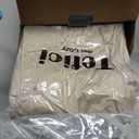 Tefici Electric Heated Blanket Throw, Super Cozy Soft 2-Layer Flannel 50" x 60" Heated Throw with 3 Heating Levels & 4 Hours Auto Off, Machine Washable, ETL&FCC Certified, Home Office Use,Camel