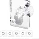 Zreal Diamond Acrylic Adhesive Wall Hooks, 12-Pack Small Clear Decorative Hooks for Keys, Jewelry, Towels, Kitchen & Bathroom