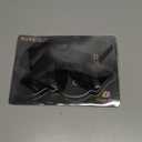 8Pcs of Triangular Powder Puff Makeup Sponges, Made of Super-soft Velvet, Designed for Contouring, Eye, and Corner, Beauty Blender Foundation Mixing Container (Black)