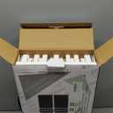 Floating Wall Cube Shelves,Deep in 9" 45 Large White Box Shelf for Wall Storage,Floating Bookshelf,Cubby Storage Organizer for Bedroom,Bathroom, Living Room, Kitchen,Office(White)