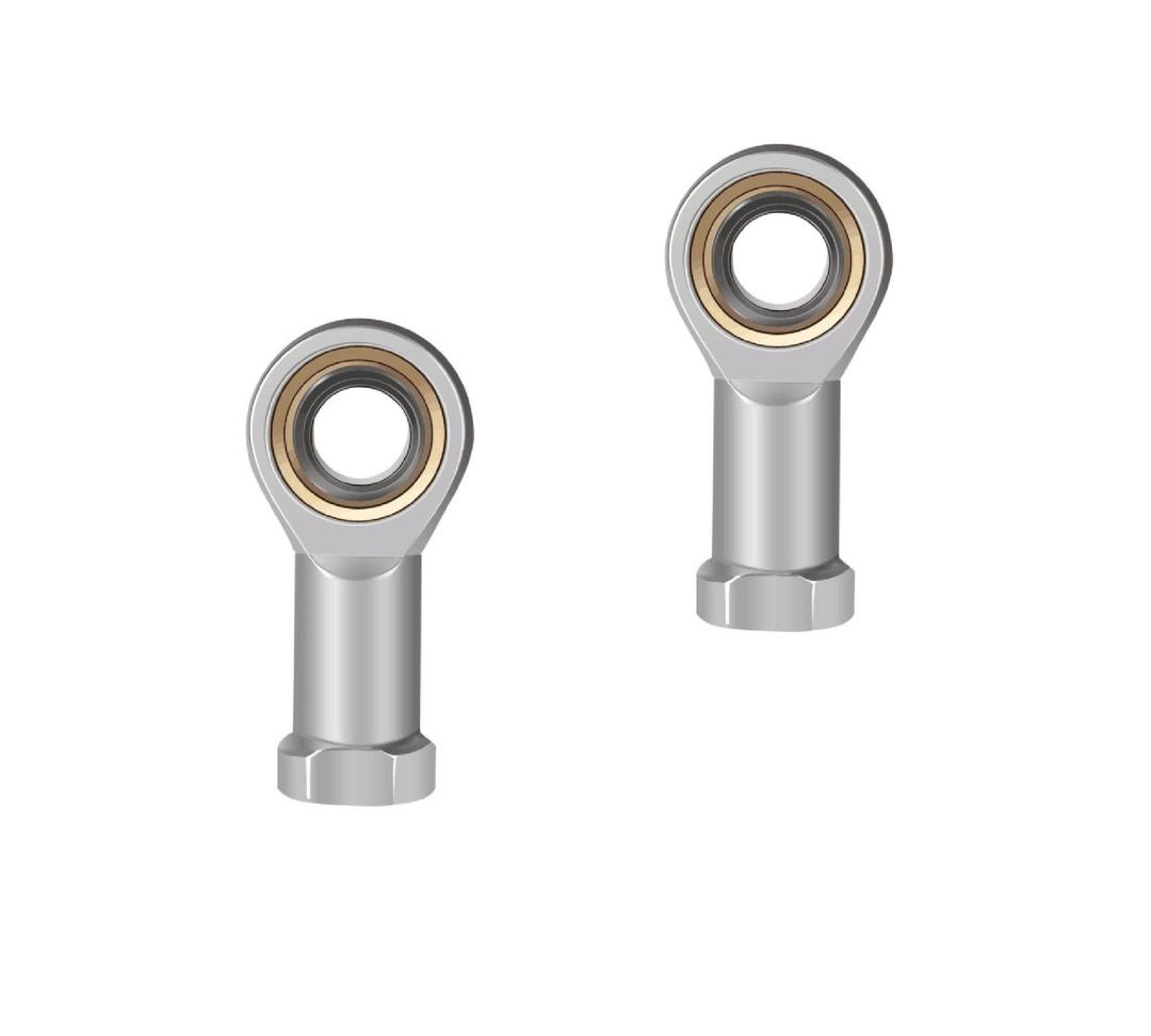 3 x Smartsails SA5T / K, POS5A Aperture 5mm Metric Self-Lubricating Rod End Joint Bearing Outer Thread Right Hand (2 Pieces)