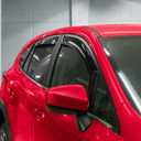 Voron Glass in-Channel Extra Durable Rain Guards for Subaru Impreza 2017-2023 Hatchback, Window Deflectors, Vent Window Visors, 4 Pieces - 200654