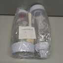 stochastic box 2 Packs of Pancake Batter Dispenser with Blender Balls, Equipped with Silicone Spatula Pancake Mixer Bottle, Kitchen Batter Squeezer Bottle Suitable for Cupcakes, Pancakes, and Muffins