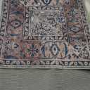 JONATHAN Y Machine Washable Purple/Gray Indoor Area Rug 8X10 ft, Victoria Ornate All-Over for Living Room, Bedroom, Kitchen, Office, Easy-Cleaning, High Traffic, Pet-Friendly, Non-Shedding WSH106B-8