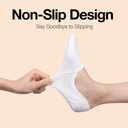 Cloud Women's No Show Invisible Socks (Black, S)