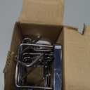 TAILI 4-in-1 Sponge Holder for Kitchen Sink with Strong Suction Cup Removable, Rustproof Aluminum Sink Caddy for Sponge, Brush, Scrubber, Scraper -Silver