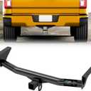 Nilight Class 3 Trailer Hitch 2 Inch Receiver Tow Hitch Compatible with Chevrolet Colorado/GMC Canyon 2015 2016 2017 2018 2019 2020 2021 2022 2023 Black Powder Coated
