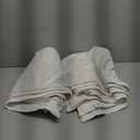 MIULEE Velvet Curtains 102 Inch Long 2 Panels Set for Living Room Bedroom Cream Pinch Pleat Back Tab Thermal Insulated Light Blocking Drapes Pleated Blackout Floor to Ceiling Curtains with Hook Ivory