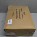 CozyLux Full Size Comforter Sets Grayish Blue, 7 Pieces Pintuck Bed in A Bag Blue Comforter Full Size, Pinch Pleat Bedding Sets with All Season Comforter, Sheets, Pillowcases & Shams