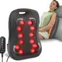 CooCoCo HSA Store Eligible Shiatsu Back Massager with Heat, Portable Massage Chair Pad, Kneading Massage Mat for Pain Relief, Chair Massager for Office Home