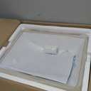 Undermount Bathroom Sink Rectangle, Hugsleek Interior Bowl Size 18 x 13 inch White Porcelain Ceramic Vessel Sink Under Counter Exterior Size 20x15in Rectangular Bath Sink Basin Lavatory Fireclay
