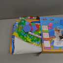 Water Doodle Mat - Kids Painting Writing Color Doodle Drawing Mat Toy Bring Magic Pens Educational Toys for Age 2 3 4 5 6 7 Year Old Girls Boys Age Toddler Gift (Ocean)