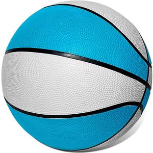 Botabee Swimming Pool Basketball | Waterproof Mini Basketball for Pool Hoop | Anti-Slip Textured Grip, Style: 7" (Size 3)