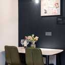 Safiyya 393"x17.7" Dark Blue Peel and Stick Wallpaper Contact Paper Solid Color Self Adhesive Removable Wallpaper Waterproof Contact Paper for Wall Vinyl Roll