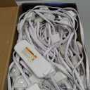 PPermanent Outdoor Lights, 100ft Smart Eave Light with 72 LED Lights, IP67 Waterproof, App Control, Outdoor Lights, DIY RGB+IC Light for House Holiday Decorations (White)