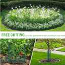 40Ft x 16In Plant Protectors from Animals, Plant Cages for Outdoor Plants, Free-Cut Wire Plant Protector, Plant Cover Chicken Wire Fencing with Ground Stakes & Ties to Keeping Bunny Animals Out