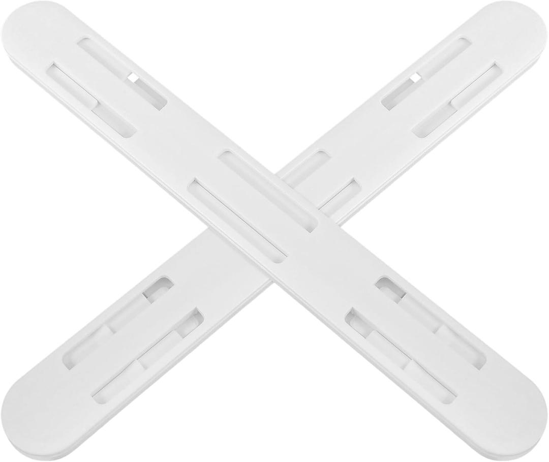 Luxshiny 2pcs Heavy Duty Slides for Baskets and Bins Adhesive Pull Out Rail for Kitchen and Closet Organization Easy to Install Suitable for Cabinets