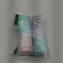 Fimibuke Kids Insulated Water Bottle - 18oz BPA-FREE 18/8 Stainless Steel Kid Cup with Straw Travel Tumbler Leak Proof Double Wall Vacuum Toddler Water Bottle for School Boy Girl2 Pack, Candy/Bubble