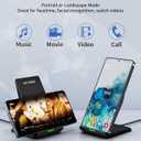 Fast Wireless Charger for Samsung, 15W Wireless Charging Stand Desk Phone Charger Stand with PD 20W USB C Plug Adapter for Samsung Galaxy S24 Ultra S24+ S23 S22 S21 S20, Pixel 8 7 Pro, iPhone 17 16 15