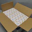 Dynarex Sheer Plastic Adhesive Bandages Water-Resistant and Sterile Non-Stick Pad First Aid Covers Minor Cuts Scratches - 1" x 3", Case of 50 Boxes, 50 per Box