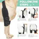 Dog Elbow Protector Brace for Canine Pads Elbow&Shoulder Support Callus, Hygroma, Dysplasia, Arthritis, Dislocation, Pressure Sores, with Metal Splints Wrap Both Left and Right Front Legs, Size: L