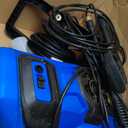 Pressure Washer, 5000PSI 3.2GPM Adjustable Touch Screen with 55FT Total Length Power Washer Electric Powered 4 Nozzles for Driveways Furniture or Cars 2000W (Navy)