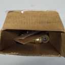 WHK 12 Pack 1/2" Push-to-Connect Plumbing Fittings,Straight Push Fittings 1/2 Pushfit Coupling Kit with Disconnect Clip,Brass Push Fit Connector for Copper, PEX, CPVC Pipe(