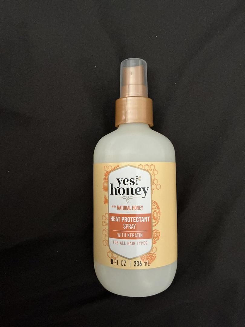 Yes! Honey Heat Protectant Hair Spray with Natural Honey, 8 fl oz