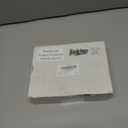 Soulchen 6 Pcs Candy Cane Striped Clip-on Candle Ornaments for Christmas Tree Vintage Retro Glass Frosted Taper Glittery Candle Stick Christmas Tree Ornaments for Holiday Decor