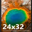 24x32 Picture Frame for Wall Display, 24x32 Black Picture Frame with Shatter Resistant Plexiglass, Stable and Sturdy 24 x 32 Poster Frame for Wall Display, Handpicked Gift Collection, 1 Pack