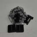 2-Pack 72FT 120 LED Crystal Globe Solar Christmas String Lights Outdoor, Waterproof Solar Lights for Outside, 8 Lighting Modes Christmas Decorations for Xmas Garden Yard Wedding Party(Warm White)