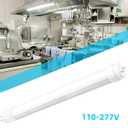 WYZM F15T8 LED Tube Light,7W 18inch/18 Length, 5000K Daylight White, T8 LED Replacement Tube Light, Rotatable End Caps,Frosted Cover, 85-265VAC (120V 2Pack)
