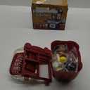 Kitchen Set for Toddler with Sound and LightPretend Cooking Food Set,Kids Kitchen PlaysetPlay Sink with Running Water and Electronic Induction StoveKitchen Accessories (red Kitchen Set)