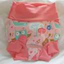 Splash About Happy Nappy Reusable Swim Diaper, Owl & The Pussycat, 0-3 Months