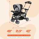 Baby Trend Sit N' Stand Ultra Stroller, Phantom