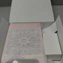 Nail Dust Collector for Nail Techs, Compact & Quiet Nail Vacuum dust Collector with Reusable Filter, Powerful Nail Fan Nail Tech Must Haves for Gel Polish, Pedicures, Salon & Home Use (Light Pink)