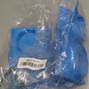 Sidosir Silicone Muffin Top Pans for Egg, Muffins Eggs Molds for Baking Non-Stick 3"" Round Silicone Mold for Muffins, Eggs, Tarts, Corn Bread, Whoopie Pie Pan 2Pcs, Blue, S-023