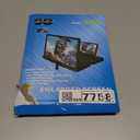 Big Screen Phone Magnifier,HD Screen Expander,Foldable Phone Stand with Screen Amplifier,Compatible with All Smartphones,Portable 3D Magnifying Screen for Elderly (12in)