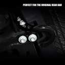 Tow Hook Kit Left Trailer Hitch Receiver for 2018-2023 Jeep Wrangler JL JLU Towing Accessories