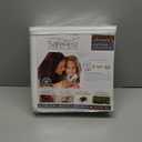 SafeRest Zippered Mattress Protector - Premium 9-12 Inch Waterproof Mattress Cover for Bed - Breathable, Noiseless Washable Mattress Encasement - Queen